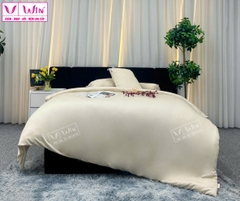 BỘ DRAP LỤA TENCEL 4 MÓN THẮNG LỢI TRƠN