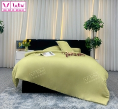 BỘ DRAP LỤA TENCEL 4 MÓN THẮNG LỢI TRƠN