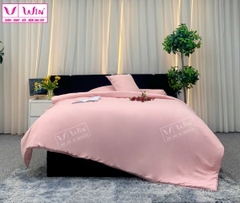 BỘ DRAP LỤA TENCEL 4 MÓN THẮNG LỢI TRƠN