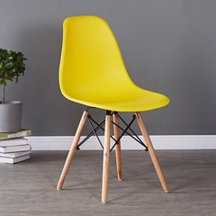 Ghế EAMES nhựa chân gỗ