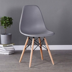 Ghế EAMES nhựa chân gỗ