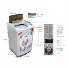 Máy giặt Aqua 7.2 KG AQW-S72CT(H2)