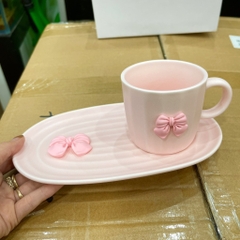 Cốc + tách nơ