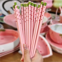 Bộ tim lượn dâu hồng