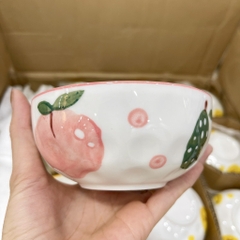 Bát cơm hoa quả bộ 4