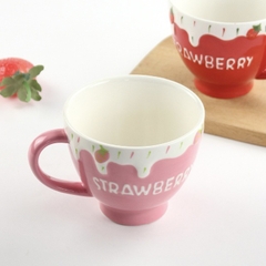 Bộ dâu strawberry hồng