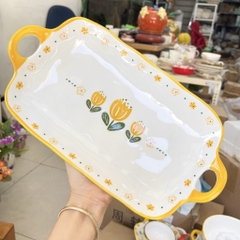 Bộ Hoa Tuylip Vàng