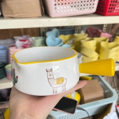 Chảo rót to họa tiết