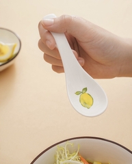 Thìa sứ hoa quả bộ 6