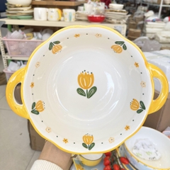 Bộ Hoa Tuylip Vàng