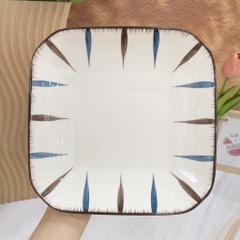 Bộ kẻ sọc xanh nâu