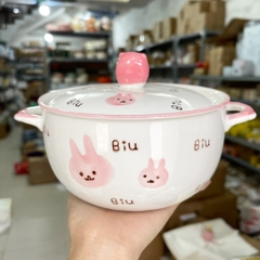 Nồi Nắp sứ