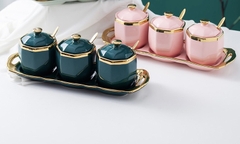 Hũ gia vị lục giác