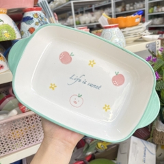 Khay nướng họa tiết