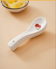 Thìa sứ hoa quả bộ 6
