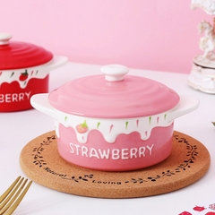 Bộ dâu strawberry hồng