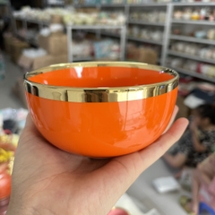 Bát cơm viền vàng