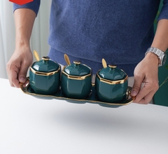 Hũ gia vị lục giác