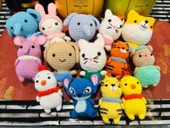 THÚ LEN ĐAN THỦ CÔNG MÓC KHÓA THÚ