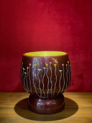 Son mài mỹ nghệ - Bình hoa sơn mài Hoa Mộng