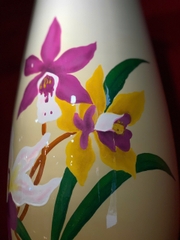 Sơn mài mỹ nghệ - Bộ 3 bình Vũ Khúc Phong Lan