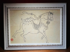 Bức tranh Chiến Mã Huyền Thoại