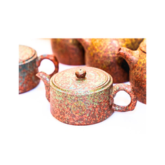 GỐM SỨ -  ẤM TRỐNG HỘP VẢI