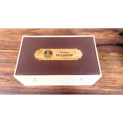 GỐM SỨ - BỘ ẤM CHÉN KIM SA HỘP VẢI