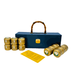 Bộ Quà Tết Bính Ngọ 2026 Mã Đáo Thành Công - Hoàng trà Shansen 12