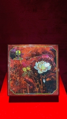 Bộ lót ly Sơn mài Shansen Ngũ Phúc