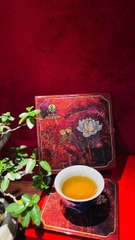 Bộ lót ly Sơn mài Shansen Ngũ Phúc