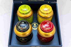 TRÀ SHAN TUYẾT CỔ THỤ - TỨ ĐẠI DANH TRÀ HỘP SƠN MÀI