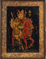 TRANH SƠN MÀI QUANG TRUNG HOÀNG ĐẾ