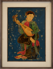 TRANH SƠN MÀI TỐ NỮ