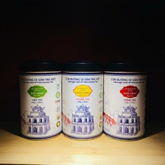 Trà Du Lịch Hà Nội - Diệp trà Shan tuyết cổ thụ 50g