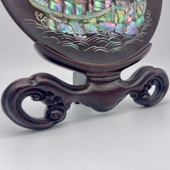 SƠN MÀI MỸ NGHỆ - ĐĨA THUẬN BUỒM XUÔI GIÓ