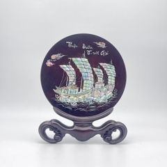 SƠN MÀI MỸ NGHỆ - ĐĨA THUẬN BUỒM XUÔI GIÓ