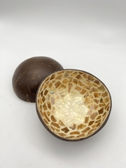 THỦ CÔNG MỸ NGHỆ - BÁT DỪA KHẢM MỘT MẶT