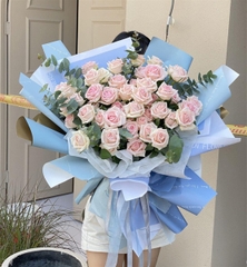 Bó hồng to