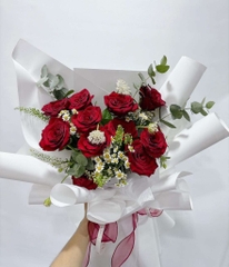 Bó hoa Hồng đỏ 11 bông SP000056