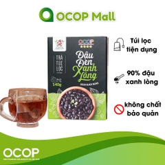 Trà đỗ đen xanh long quà quê