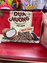 Dừa nướng quý thu mè đen