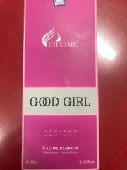 Nước hoa charrme good girl 20ml cá tính