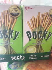 Bánh POCKY kem trà xanh vị sữa 35g