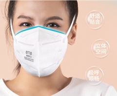 Khẩu Trang KN95 5 lớp, Màu Trắng, hiệu: AMS, Model: A9502, Hộp 50 chiếc