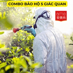 Combo bảo hộ 5 giác quan cho phun thuốc sâu cho cây cà phê, sầu riêng, hồ tiêu