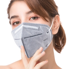 Khẩu trang KN95 chứa than hoạt tính 5 lớp phòng covid hiệu AMS, Model: A9541, hộp 50 chiếc