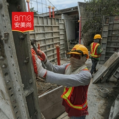 Khẩu trang lọc bụi KN95, N95, bụi mịn, bụi xi măng cho thợ xây dựng (có quai cài không đau tai)