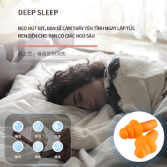 Nút bịt tai Ams chống ồn TPU 32dB model: 311x Hộp 100 cái