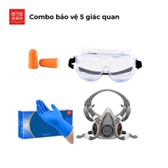 Combo bảo hộ 5 giác quan cho phun thuốc sâu cho cây cà phê, sầu riêng, hồ tiêu
